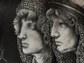 « The silent knights » - paper print