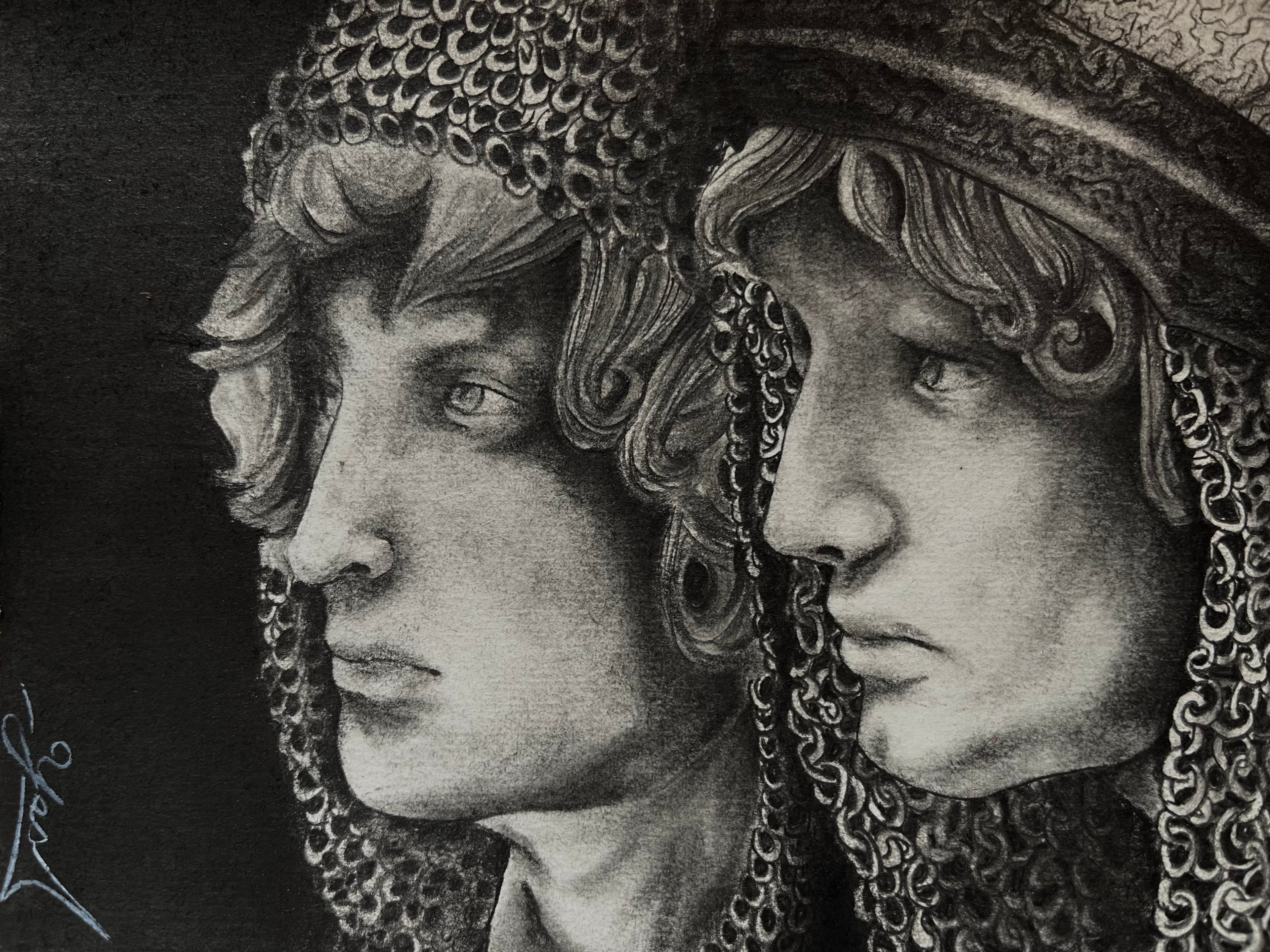 « The silent knights » - paper print