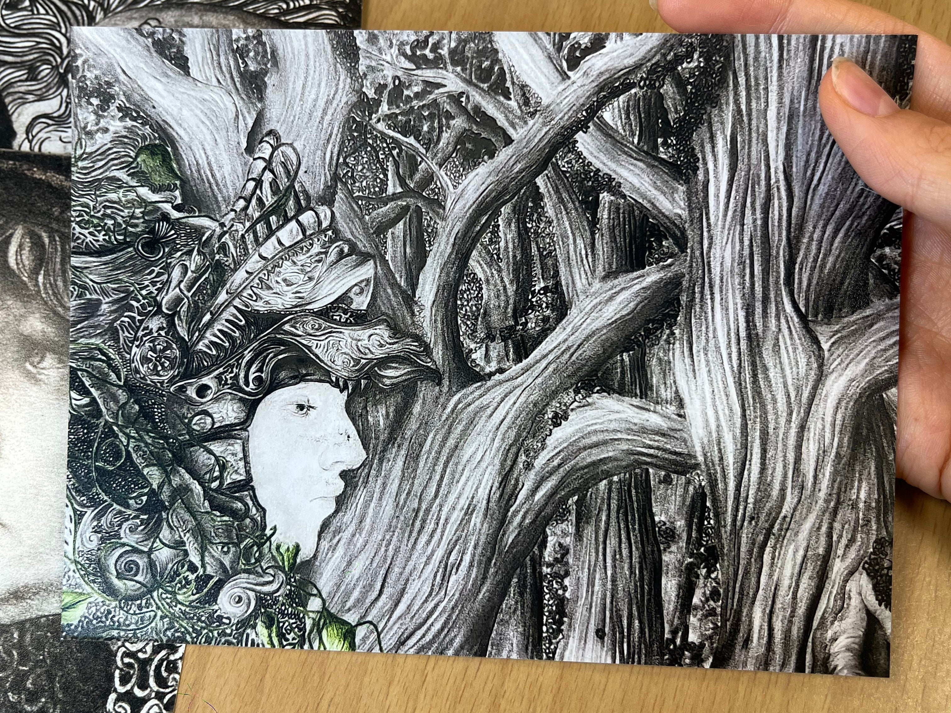 « The Spirit of the woods »  - paper print