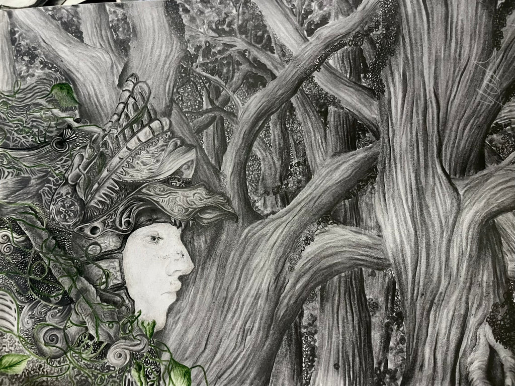 « The Spirit of the woods »  - paper print