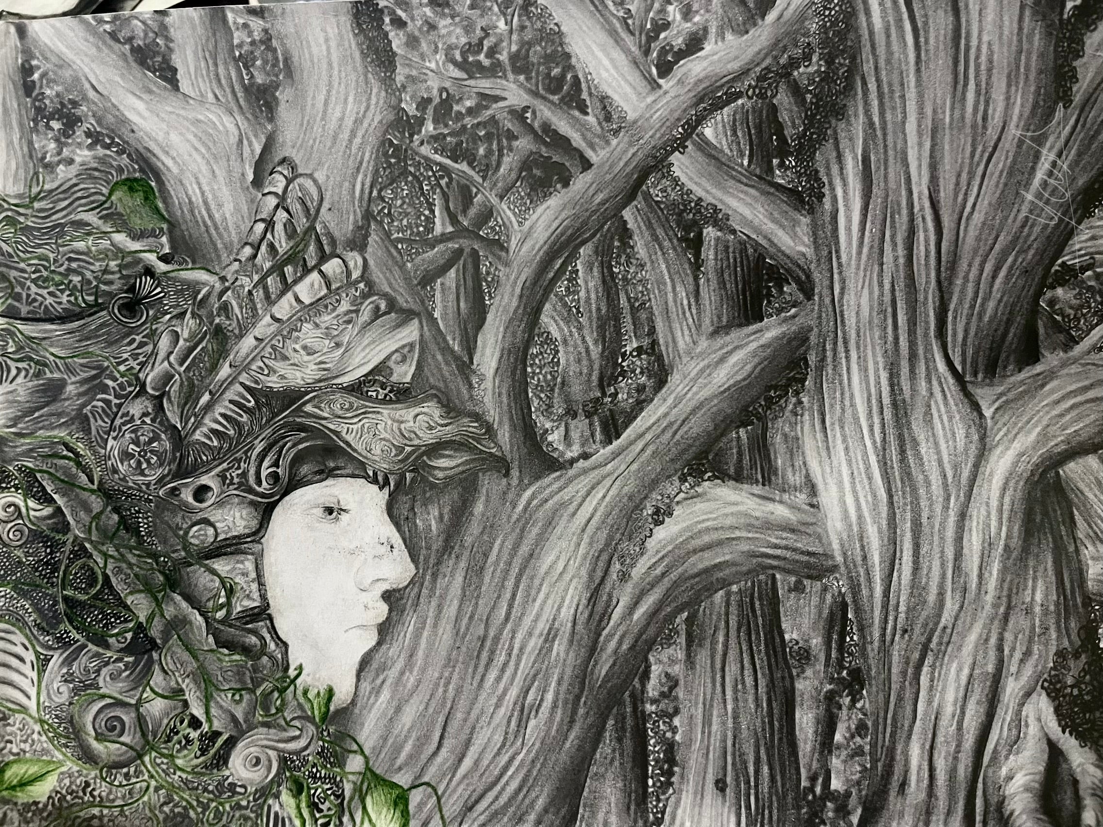 « The Spirit of the woods »  - paper print