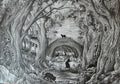 « The seven cat’s forest » - paper print